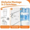 2er Set Automatischer Vogel Wasserspender 140 ml, Produktbild-Vorschau 5