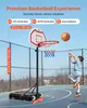 Přenosný basketbalový stojan VEVOR, výškově nastavitelný Náhled obrázku produktu 2