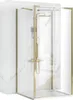 Cabine Doccia Rea City Brush Gold 90X90 Anteprima dell’immagine prodotto 11