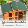 Hühnerstall XL Kleintierstall mit Auslauf & Nestbox Produktbild-Vorschau 10