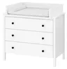 Wickelaufsatz für Kommode Weiß Universal 50x70 cm passend Produktbild-Vorschau 13