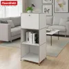 Metallregal Concept Epure MK-107, Weiß, 4-stöckiges Produktbild-Vorschau 6