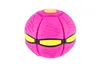 A pink and yellow flat ball toy is shown against a white background. Anteprima dell’immagine prodotto