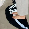 Skull Knife Carpet Horror Scary Scream Bedside Rug Wear Náhled obrázku produktu 8