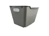 A gray storage box is shown against a white background. Produktbild-Vorschau