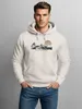 Hoodie Herren Print Outdoor Berge Motiv Kapuzen-Pullover Produktbild-Vorschau 2