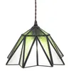 Clayre & Eef Hängeleuchte Tiffany Ø 31x107 cm Grün Glas Produktbild-Vorschau 3