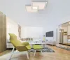 LeuchtenDirekt LED Deckenleuchte Edging Weiß 68x68cm 59W Produktbild-Vorschau 7