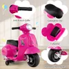 COSTWAY motorino elettrico per bambini, Vespa 6V con faro e Anteprima dell’immagine prodotto 7