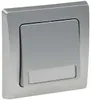 DELPHI Taster mit Namensschild 0-250V/ 10A inkl. Rahmen UP Produktbild-Vorschau 2