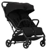 Puck Zwillingsbuggy Komplett - Nicky - Schwarz | Produktbild-Vorschau 1