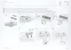 Diagrams showing how to install a dishwasher basket. Produktbild-Vorschau