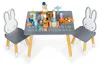 Table + 2 chaises – ensemble de mobilier pour enfants Voir les images du produit 9