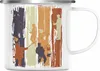 Trendation - Angler Emaille Tasse Geschenk Männer Grafik Produktbild-Vorschau 1