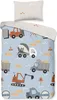 Duvet cover Good Morning 100x135 + 1* 40x60 cm - excavator, Produktbild-Vorschau 1