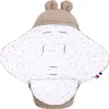 Einschlagdecke für Babyschalen Teddybär braun Produktbild-Vorschau 2