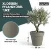 Kreher® 2 x XXL Pflanzkübel / Pflanztopf „LIKE“ Ø58xH51 cm Produktbild-Vorschau 2