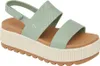 Reef Water Vista Higher Plateausandalen Grün EU 42 1/2 Frau Produktbild-Vorschau 1