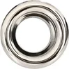 KOTARBAU® 4er Set Luftgitter Rund Chrom aus Kunststoff für Produktbild-Vorschau 5