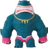 A toy shark character with muscular arms and legs, wearing a gold necklace and pink shorts. Náhľad obrázku produktu