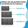 Fußmatte außen alu mit Bürsten schwarz, Schmutzfangmatte 55 Produktbild-Vorschau 7
