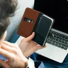 Selencia Echtleder Klapphülle Samsung Galaxy A12 - Produktbild-Vorschau 5
