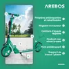 AREBOS Grafitti Trottinette de ville réglable en hauteur | Voir les images du produit 3