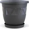 Plastard Blumentopf Capri Ø 55 cm Anthrazit  mit Produktbild-Vorschau 1