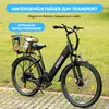 26 Zoll E-Bike Cityräder Elektrofahrrad Akku 100km Produktbild-Vorschau 9