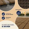 CASARIA WPC Fliesen 30x30cm 66er Set 6m? Stecksystem Produktbild-Vorschau 3