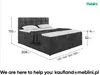 MEBLINI Boxspringbett mit Bettkasten - Gepolstert Produktbild-Vorschau 7