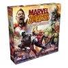 The image shows the front and side of a board game box for 'Marvel Zombies: Heroes' Resistance'. The artwork features various Marvel characters depicted as zombies, including Captain America, Hulk, Spider-Man, Black Panther, and Vision, along with a zombie Náhled obrázku produktu