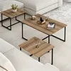 Skye Decor, Levada - Walnut, Beistelltische, Satztisch Produktbild-Vorschau 3