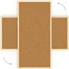 Bacheca in sughero 80x40 cm cornice in legno NATURALE Anteprima dell’immagine prodotto 7