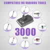 Per Dyson V6, batteria di ricambio, 6000 mAh (6,0 Ah), Anteprima dell’immagine prodotto 5