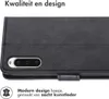 imoshion Luxe Bookcase dla Sony Xperia 10 V - Czarny Podgląd zdjęcia produktu 3