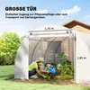 Szklarnia foliowa Outsunny, ok. 3 x 4 x 2 m, odporna na Podgląd zdjęcia produktu 7
