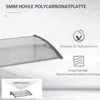 Türüberdachung, Schutz vor Regen, Wind und Hagel, Produktbild-Vorschau 4