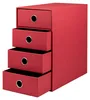Rössler Papier S.O.H.O. Rot - 4er Schubladenbox Produktbild-Vorschau 7