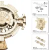 A 3D wooden puzzle of a perpetual calendar and assembly instructions. Anteprima dell’immagine prodotto