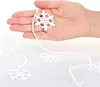 com-four® Girlande mit Schneeflocken - Girlande Weihnachten Produktbild-Vorschau 5