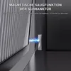 Close-up of a magnetic door catch with blue electrical sparks, illustrating magnetic suction function. Anteprima dell’immagine prodotto
