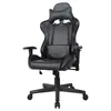 A black gaming chair is shown against a white background. Produktbild-Vorschau