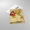 Bilder auf glas - Einteilig - Karte Welt modern - 50x70cm - Produktbild-Vorschau 2