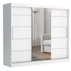 Schwebetürenschrank TOMY, 2-türig Schrank, Weiß, 235 cm Produktbild-Vorschau 1