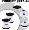 Product detail image showing vacuum cleaner filters. Produktbild-Vorschau