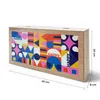Biggdesign Happy Backgammon | MDF-behuizing, magnetische Productafbeelding-voorbeeld 2
