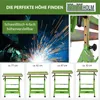 mobiler Schweißtisch höhenverstellbar 77-92 cm klappbar Produktbild-Vorschau 6