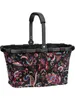 A shopping basket with a paisley pattern. Produktbild-Vorschau