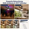 Wentylator sufitowy z oświetleniem, Ø 60 cm, 48 W, lampa Podgląd zdjęcia produktu 8